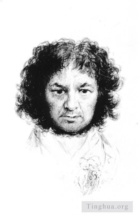 Francisco Goya Ölgemälde - Selbstporträt