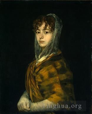 Francisco Goya Ölgemälde - Senora Sabasa Garcia