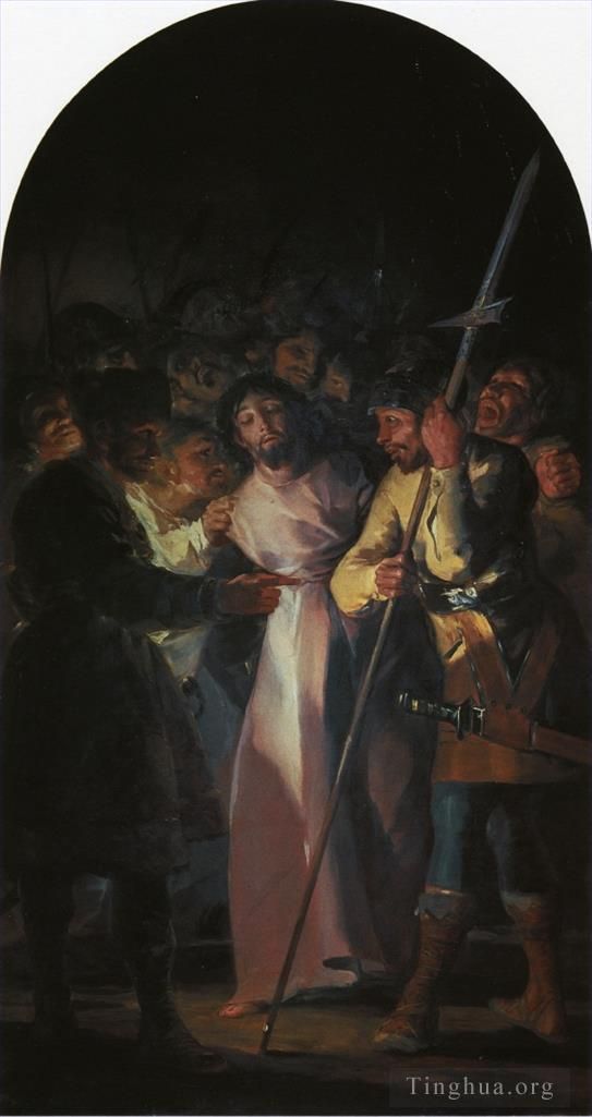 Francisco Goya Ölgemälde - Die Verhaftung Christi