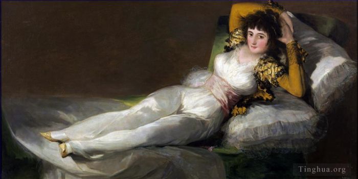 Francisco Goya Ölgemälde - Die bekleidete Maja
