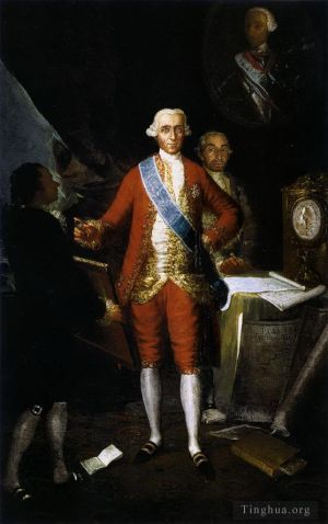 Francisco Goya Werk - Der Graf von Floridablanca