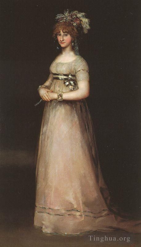 Francisco Goya Ölgemälde - Die Gräfin von Chinchon