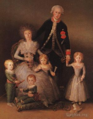 Francisco Goya Werk - Der Herzog und die Herzogin von Osuna und ihre Kinder