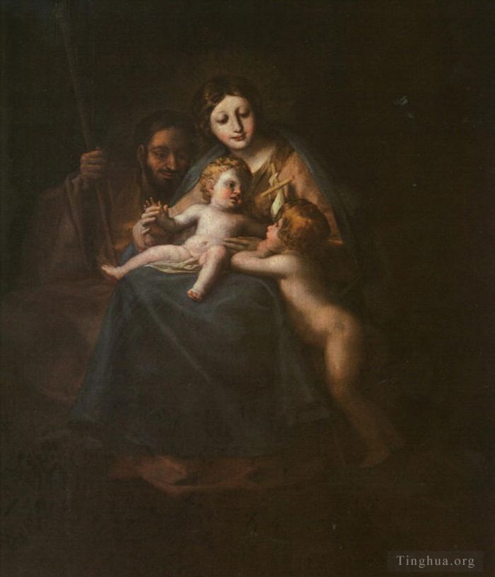 Francisco Goya Ölgemälde - Die Heilige Familie