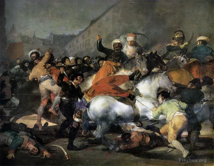 Francisco Goya Ölgemälde - Der zweite Mai 1808
