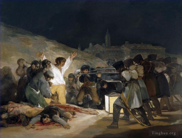 Francisco Goya Ölgemälde - Der dritte Mai 1808