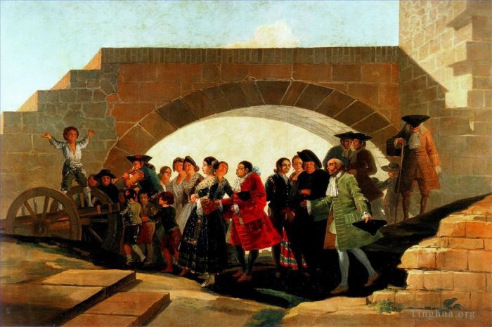 Francisco Goya Ölgemälde - Die Hochzeit