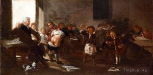 Francisco Goya Werk - Die Schulszene
