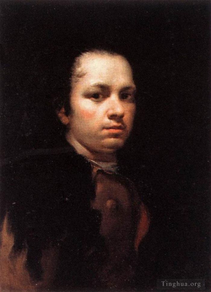 Francisco Goya Ölgemälde - Y Lucientes Francisco De Selbstporträt