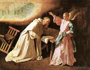 Francisco de Zurbaran Werk - Die Vision des heiligen Petrus von Nolasco
