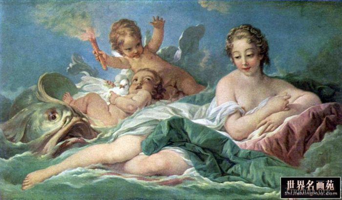 Francois Boucher Ölgemälde - Geburt der Venus