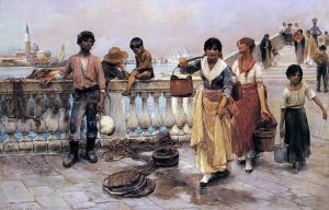 Werk Wasserträger Venedig