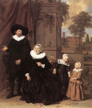 Frans Hals Werk - Familienporträt