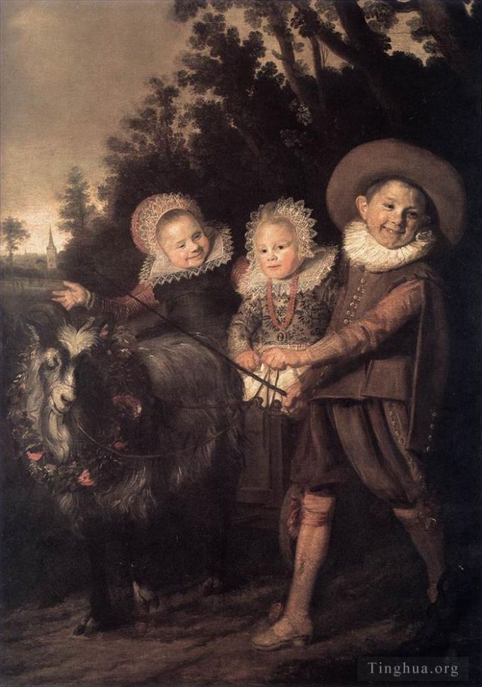 Frans Hals Ölgemälde - Gruppe von Kindern