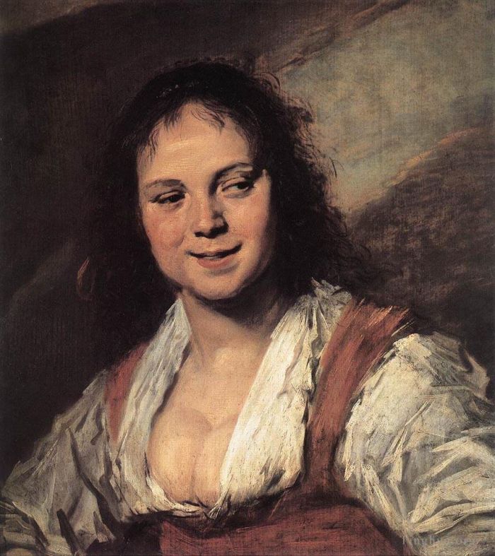 Frans Hals Ölgemälde - Zigeunermädchen