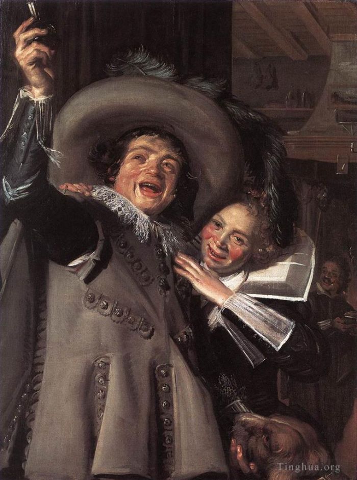 Frans Hals Ölgemälde - Jonker Ramp und sein Schatz