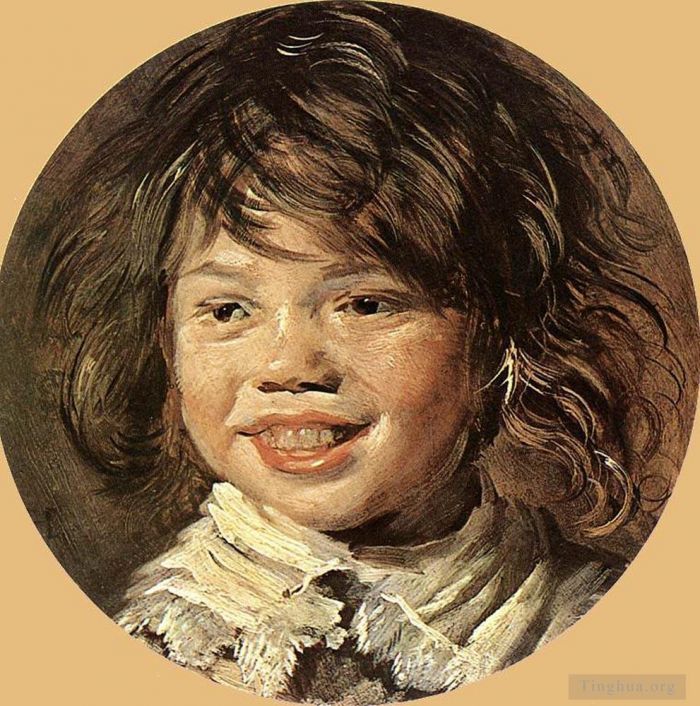Frans Hals Ölgemälde - Lachendes Kind
