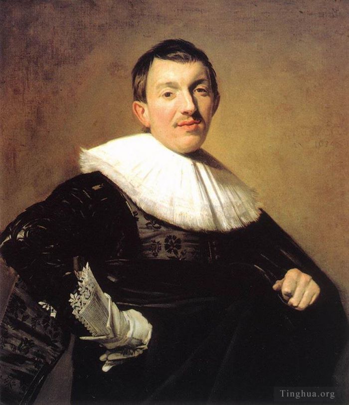 Frans Hals Ölgemälde - Porträt eines Mannes 1634