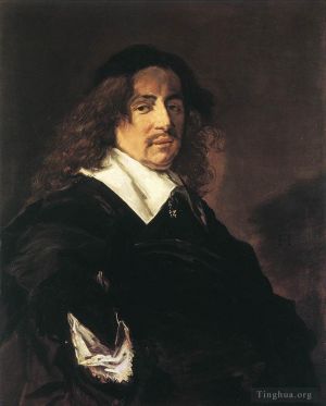 Frans Hals Werk - Porträt eines Mannes 1650