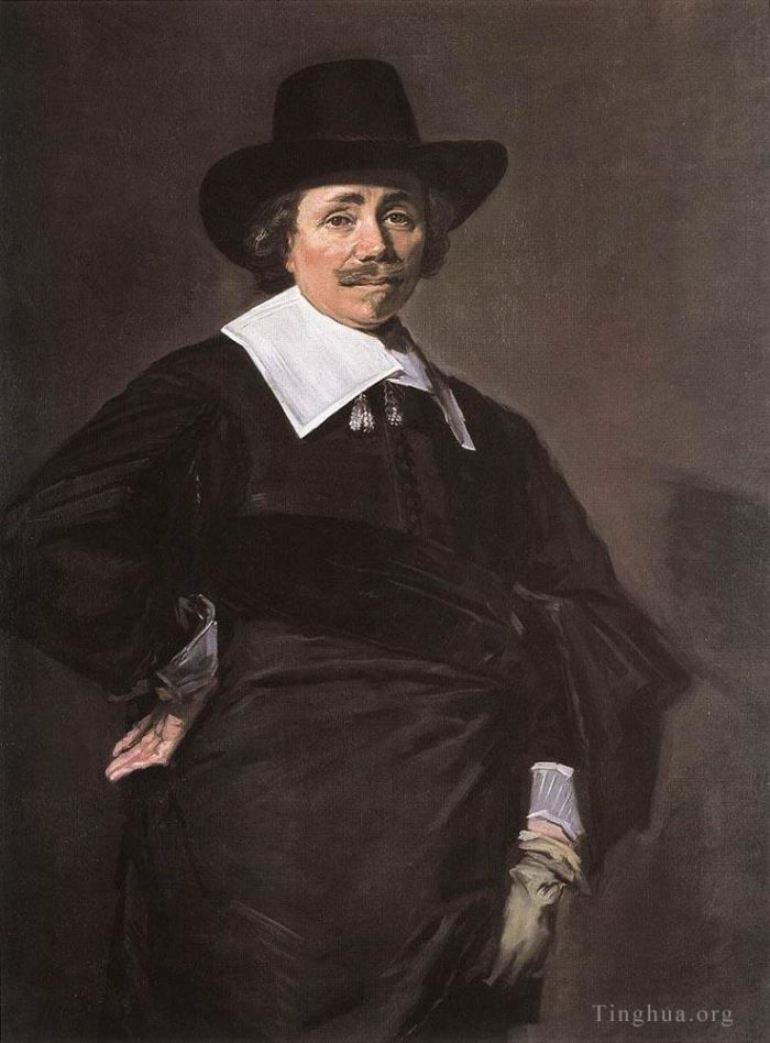 Frans Hals Ölgemälde - Porträt eines stehenden Mannes