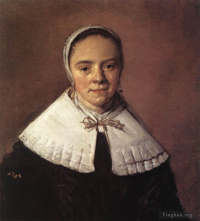 Frans Hals Ölgemälde - Porträt einer Frau 1655