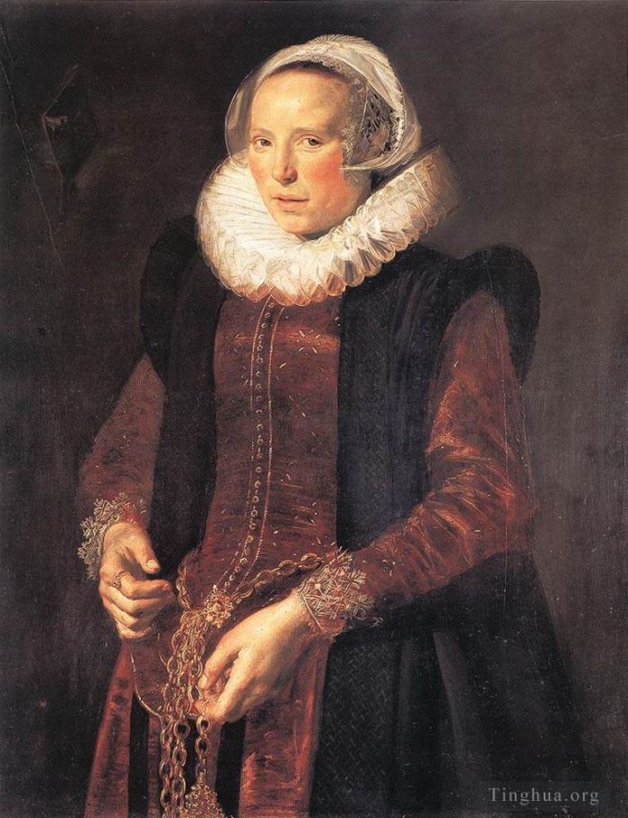 Frans Hals Ölgemälde - Porträt einer Frau