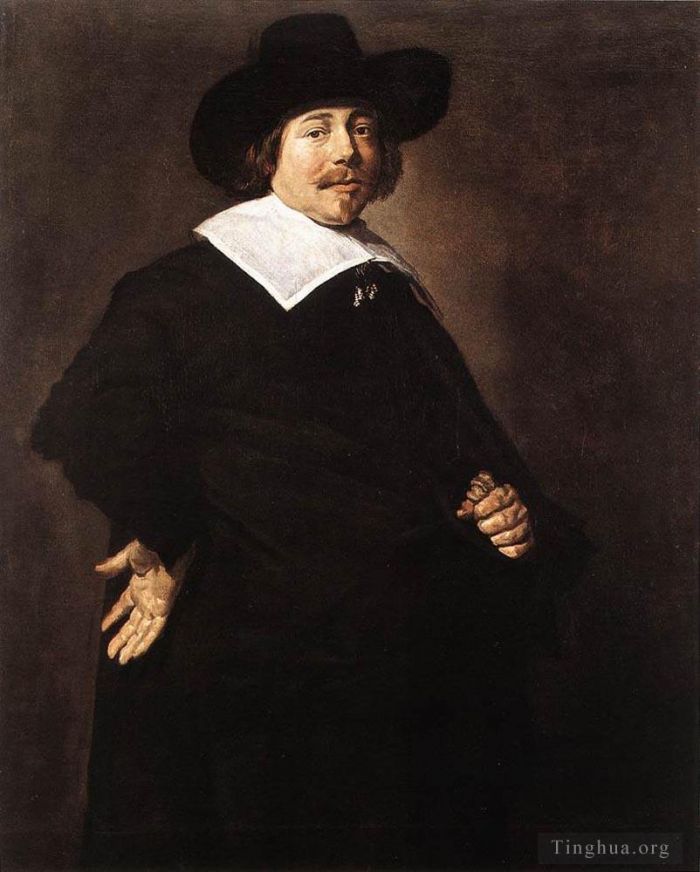 Frans Hals Ölgemälde - Porträt eines Mannes 1640