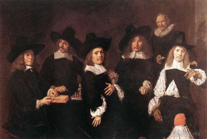 Frans Hals Ölgemälde - Regenten