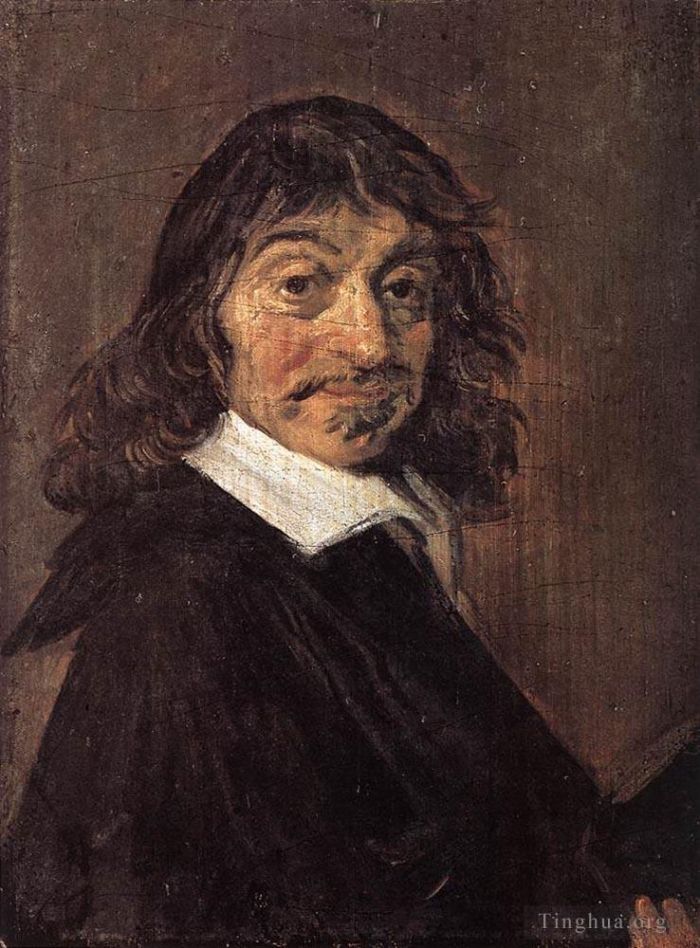 Frans Hals Ölgemälde - René Descartes