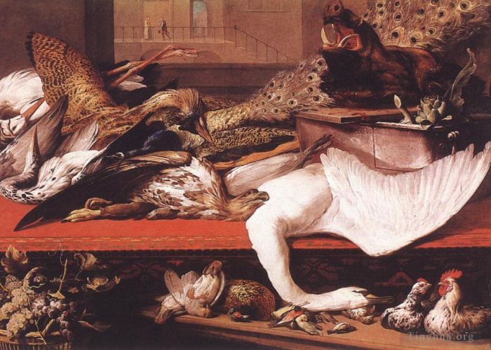 Frans Snyders Ölgemälde - Stillleben 1614