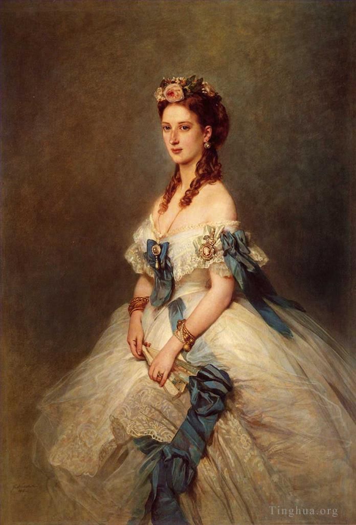 Franz Xaver Winterhalter Ölgemälde - Alexandra Prinzessin von Wales