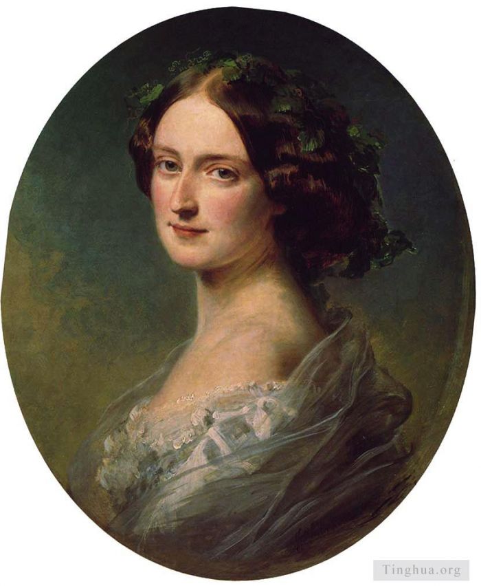 Franz Xaver Winterhalter Ölgemälde - Lady Clementina Augusta Wellington Kind Villiers