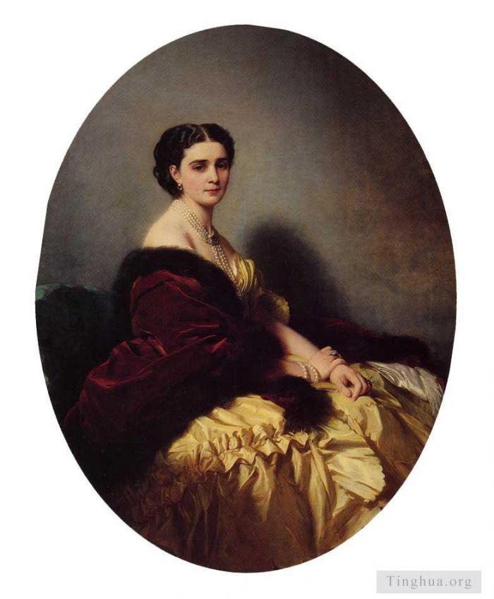 Franz Xaver Winterhalter Ölgemälde - Madame Sofya Petrovna Naryschkina