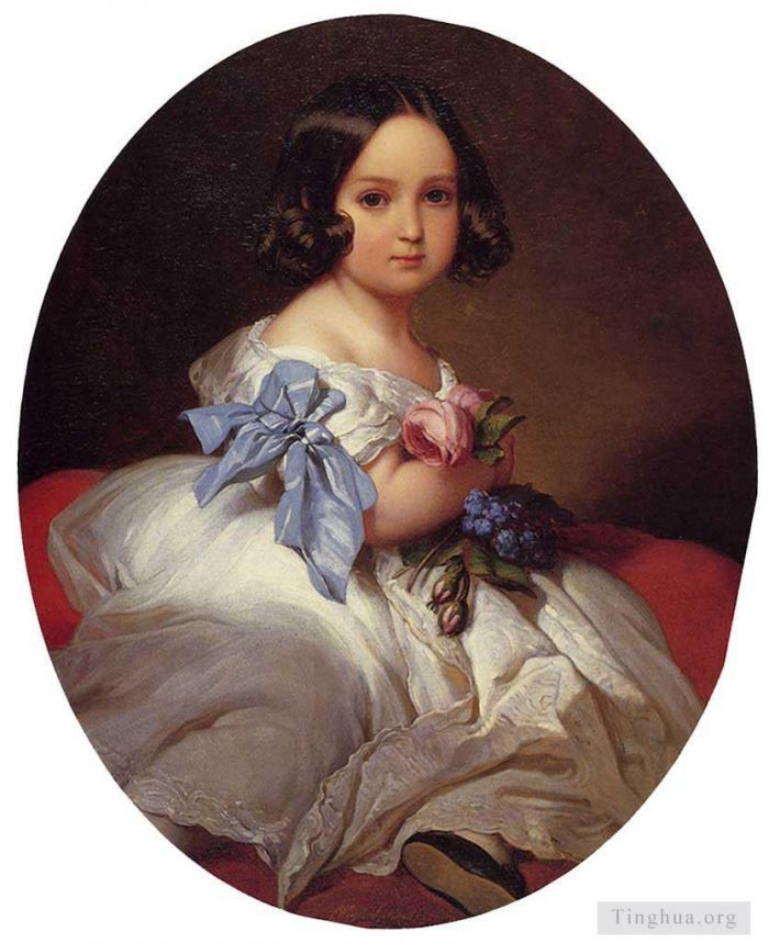 Franz Xaver Winterhalter Ölgemälde - Prinzessin Charlotte von Belgien