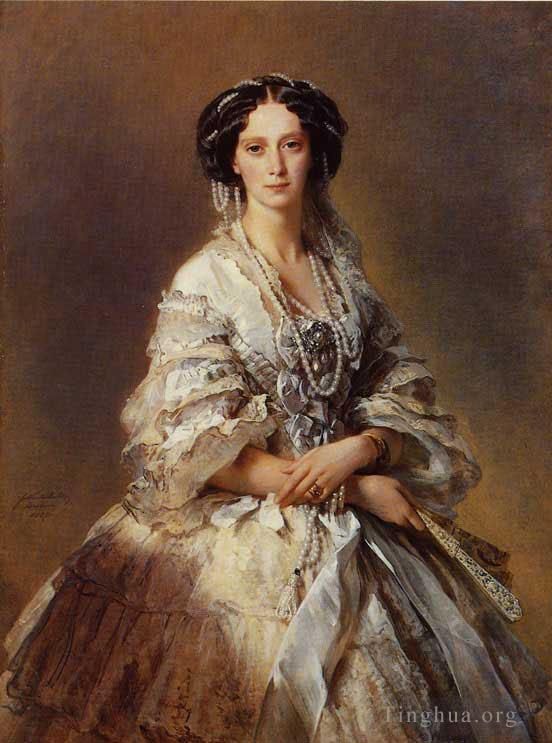 Franz Xaver Winterhalter Ölgemälde - Die Kaiserin Maria Alexandrowna von Russland