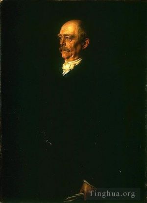 Franz von Lenbach Werk - Porträt von Otto von Bismarck