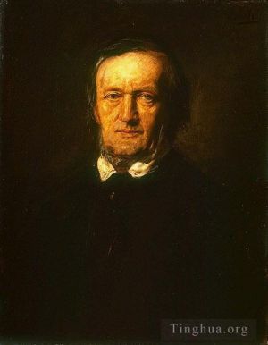Franz von Lenbach Werk - Porträt von Richard Wagner