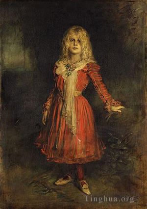 Franz von Lenbach Werk - Marion Lenbach, die Tochter des Künstlers