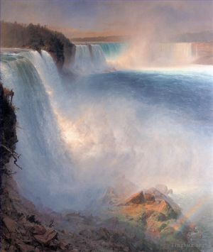 Frederic Edwin Church Werk - Niagarafälle von der amerikanischen Seite