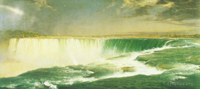 Frederic Edwin Church Ölgemälde - Niagarafälle