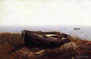 Frederic Edwin Church Werk - Das alte Boot, auch bekannt als das verlassene Schiff