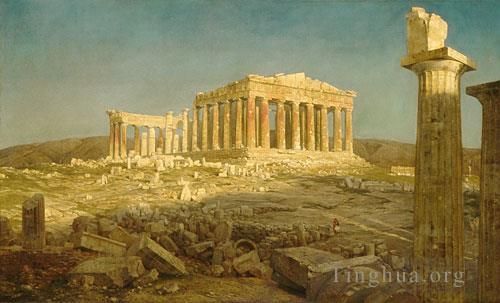 Frederic Edwin Church Ölgemälde - Das Parthenon