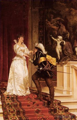 Frederic Soulacroix Werk - Der Kuss der Kavaliere