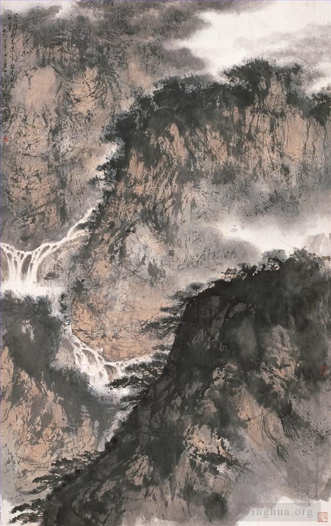 Fu Baoshi Chinesische Kunst - 27 Chinesische Landschaft