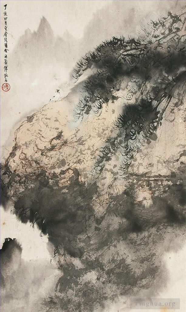 Fu Baoshi Chinesische Kunst - 36 Chinesische Landschaft