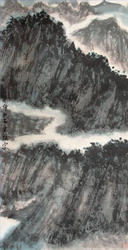 Fu Baoshi Chinesische Kunst - 42 Chinesische Landschaft