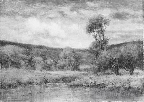 George Inness Ölgemälde - Landschaft