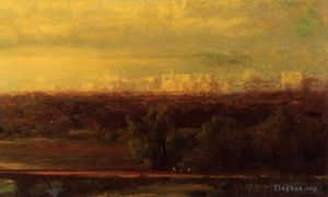George Inness Werk - Visionäre Landschaft
