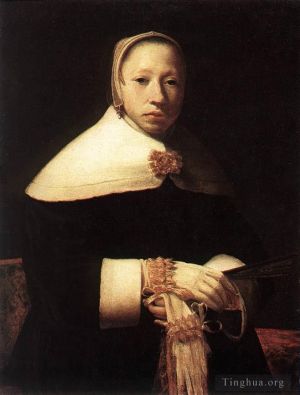 Gerrit Dou Werk - Porträt einer Frau