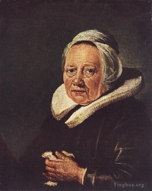 Gerrit Dou Werk - Porträt einer alten Frau